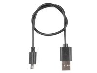 Reversible USB A to Reversible Micro-B Cable - 0.3m