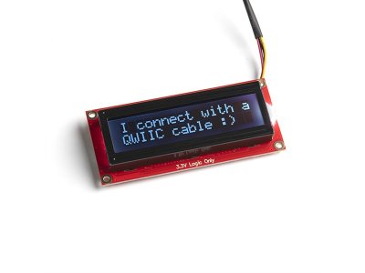 Display LCD 16x2 Serie LCD RGB Qwiic