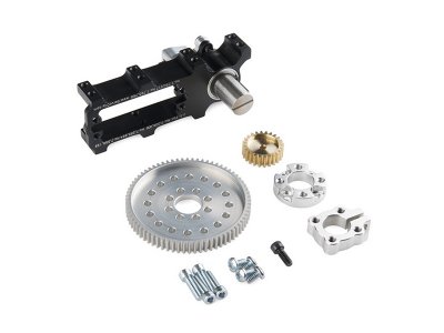 Channel Mount Gearbox Kit - 360º Rotation (2:1 Ratio)