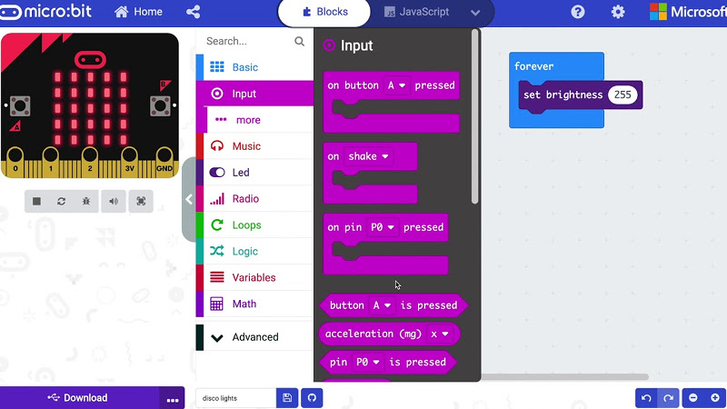 Microbit makecode