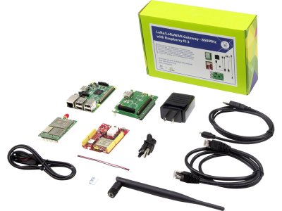 LoRa LoRaWAN Gateway - 868MHz Kit with Raspberry Pi 3