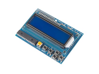 Display LCD 16x2 con botones para Raspberry Pi