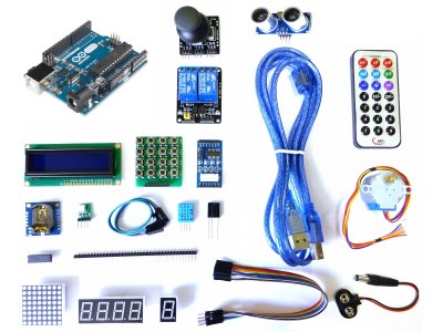 Kit Arduino Avanzado 20 Piezas con Arduino UNO Original