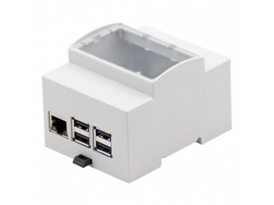 Caja Carril DIN para Raspberry Pi B+