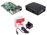 Kit Raspberry Pi 4 2GB con Caja y Alimentador Oficial 5.1V 3A