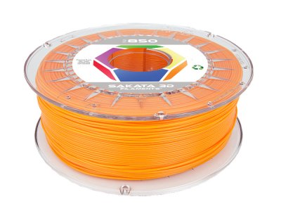 Rollo Filamento PLA Naranja 1.75mm Sakata 3D 850 Bobina 1kg