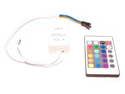 Controlador leds con mando a distancia 12V