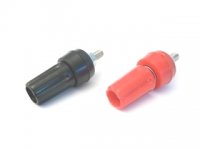 Borne Paso 4mm Negro