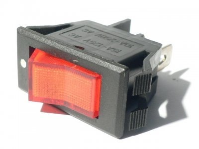 Interruptor Basculante Rojo