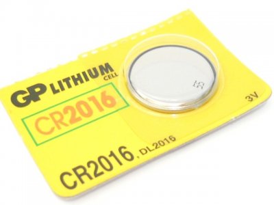 Pila de Litio Tipo Boton 3V Diam 20x2,5mm.
