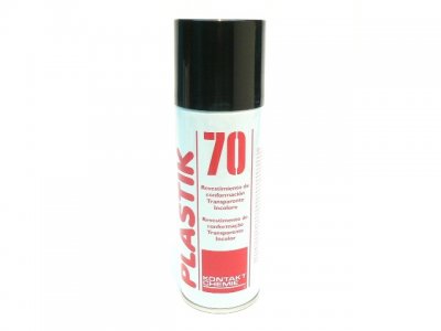 Plastik 70 Barniz Protector Aislante Transparente 200ml.
