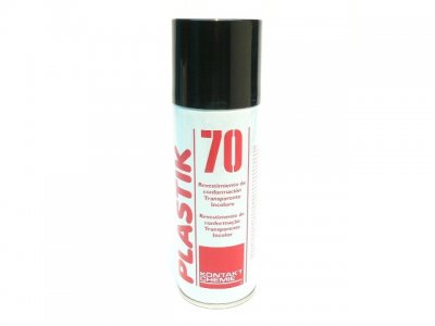 Plastik 70 Barniz Protector Aislante Transparente 200ml.