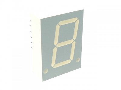 Display 7 segmentos Super Rojo 13x20,3mm Catodo Comun