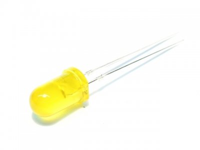 Led 5 mm estndar amarillo