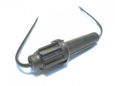 Portafusibles autoextinguible aereo con cable para Fusible 5x20m