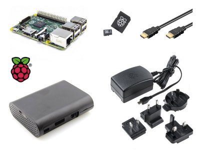 Kit Raspberry Pi 3 con Caja, Alimentador, MicroSD y HDMI