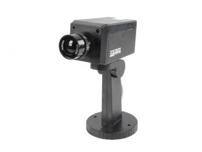 C�mara videovigilancia simulada negra