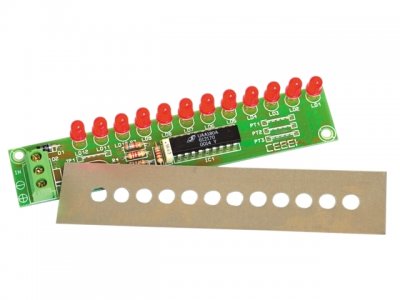 VOLTIMETRO LEDS 3-15V CC CEBEK