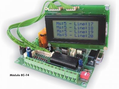 DISPLAY LCD RS-232 PROG.2X20 CEBEK