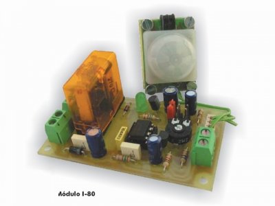 SENSOR PIR TEMPORIZADO 12V 5A CEBEK