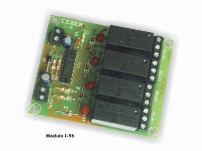 RECEPTOR MULTIPLEXADO 4 CANAL. CEBEK