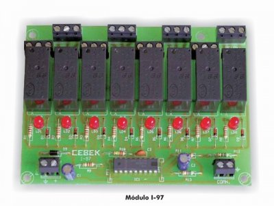 RECEPTOR MULTIPLEXADO 8 CANALES CEBEK