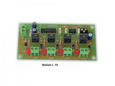 SECUENCIAL DE 4 CANALES 12V DC CEBEK