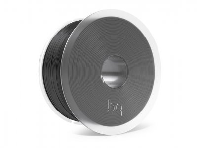 Rollo Filamento PLA Negro 1.75mm BQ Bobina 1kg