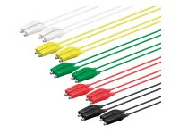 Cables de Prueba Pinza Cocodrilo 10 Unidades