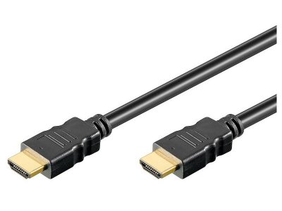 Cable HDMI 1.4 Macho Macho Negro 1m