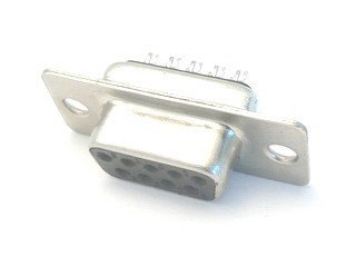 SUB-D Soldable recto 9 pines hembra
