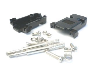 Carcasa para conector DB9 recto (pto. paralelo)