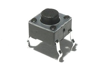 Pulsador C/I 1 circuito 6x6mm longitud del pulsador 1mm