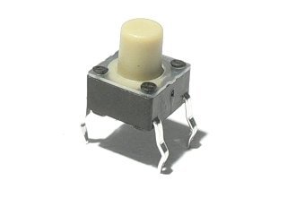 Pulsador C/I 1 circuito 6x6mm longitud del pulsador 3mm