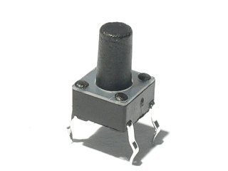 Pulsador C/I 1 circuito 6x6mm longitud del pulsador 6mm